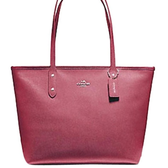 Coach Handbags - NWT Coach rouge pink City tote